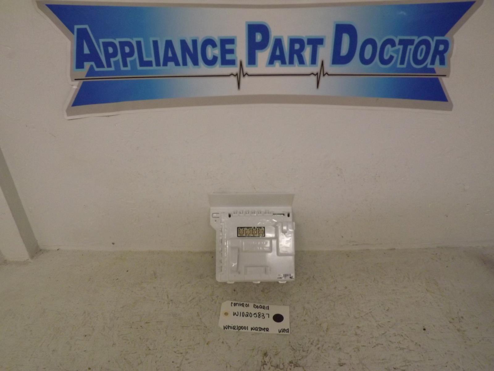Whirlpool Washer W10205837 Control Board Used Whirlpool Washer W10205837 Control Board Used